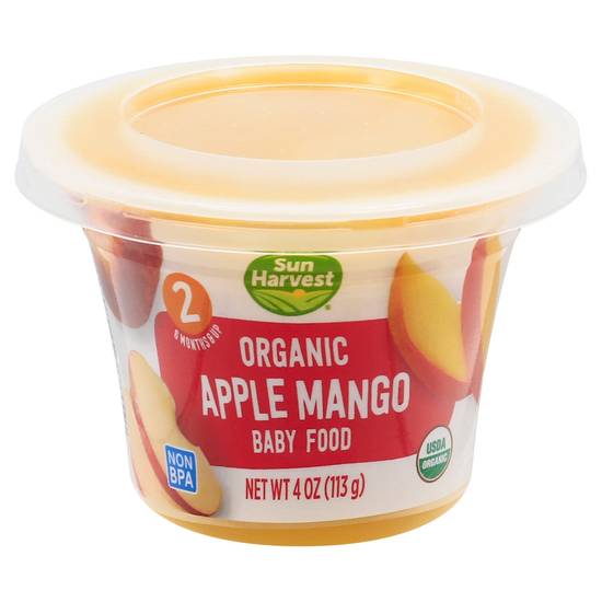 Sun Harvest Stage 2 Organic Apple Mango Baby Food