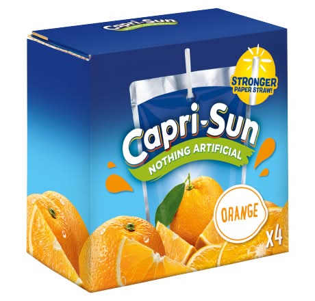 Capri-Sun Orange Drink (4 x 200 ml)