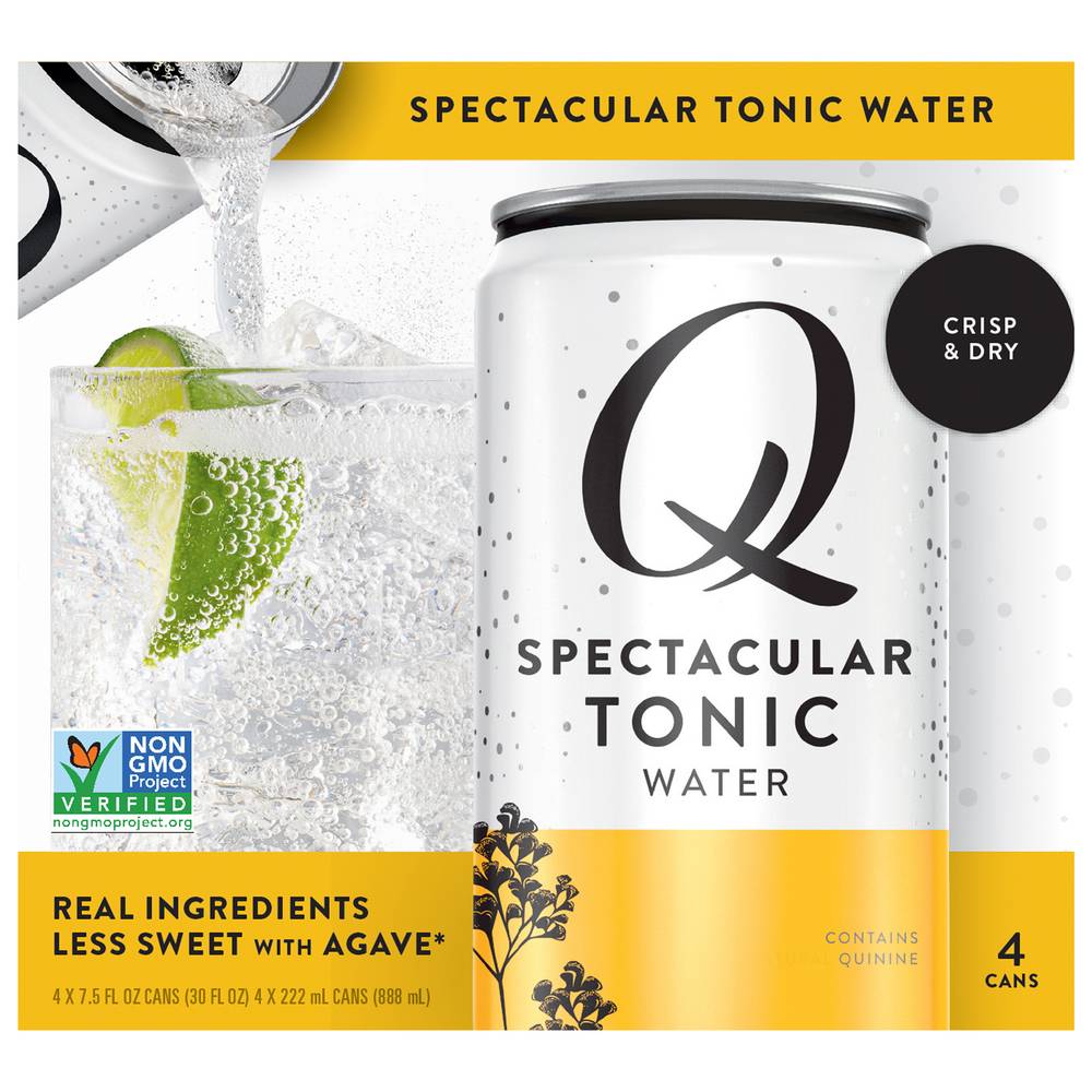 Q Mixers Spectacular Tonic Water (4 ct, 7.5 fl oz)