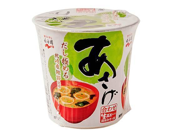 ◎永谷園 カップみそ汁あさげ 18.1g【即席食品】