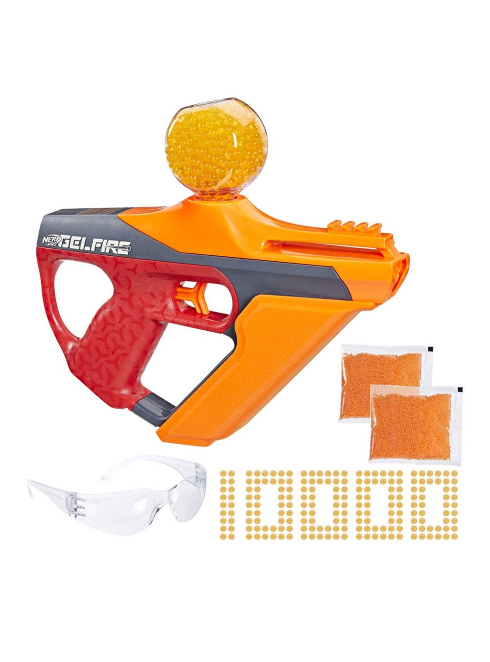 Nerf lanzador de agua pro gelfire uproar