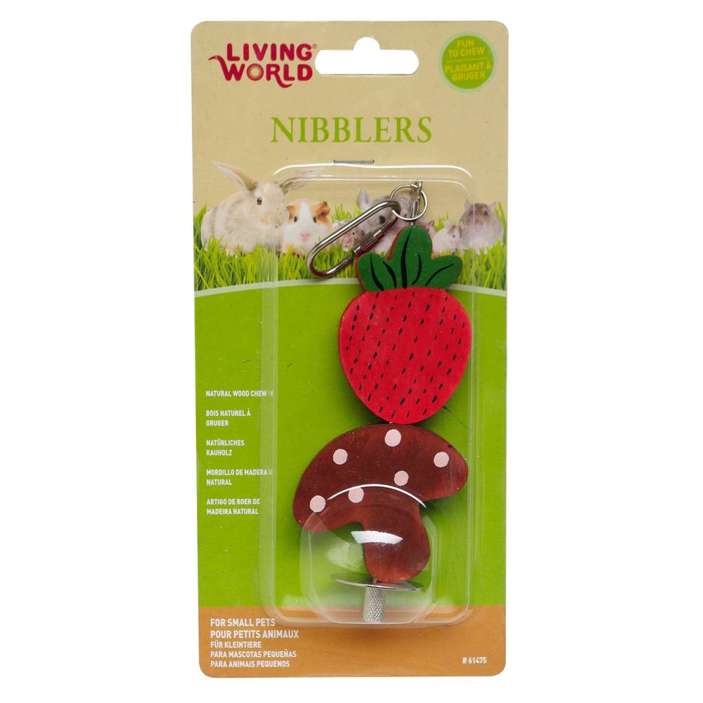 Living World® Nibblers Strawberry Style Small Animal Chew (Color: Assorted)