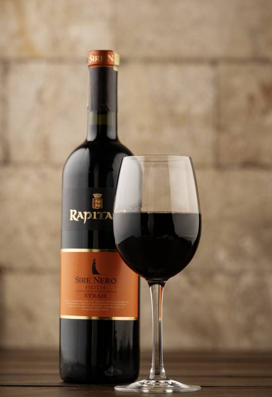 Rapitala Sire Nero-Red Wine Bottle