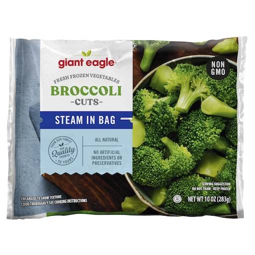 Giant Eagle Broccoli Cuts Fresh Frozen Vegetables