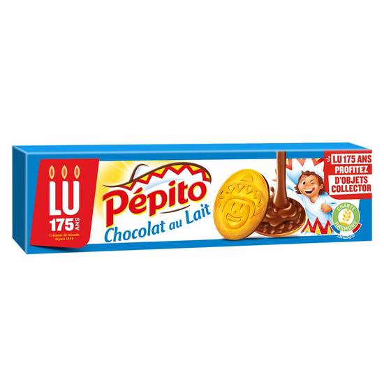 Biscuits chocolat au lait Pepito 192g
