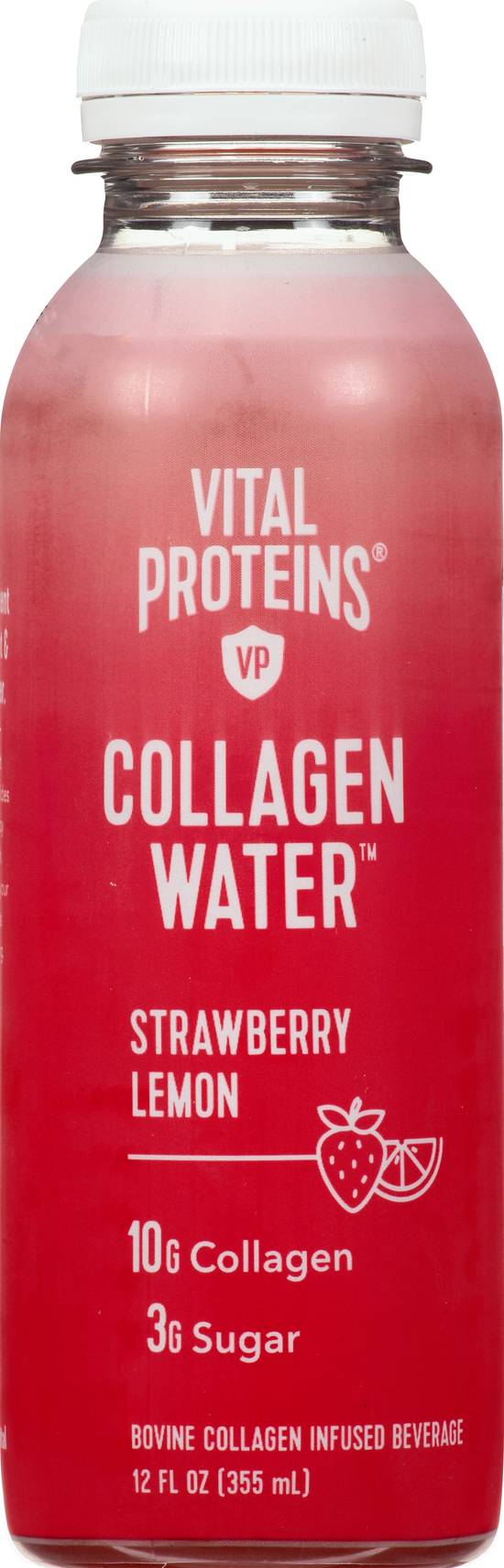 Vital Proteins Collagen Water Strawberry Lemon