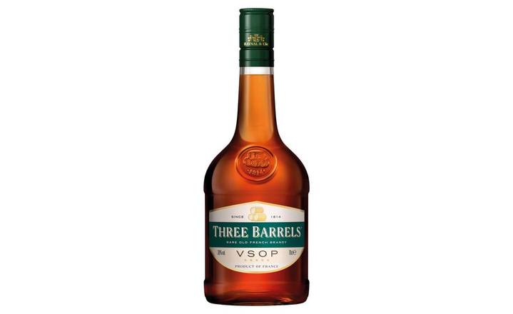 Three Barrels Brandy 70cl (552208)