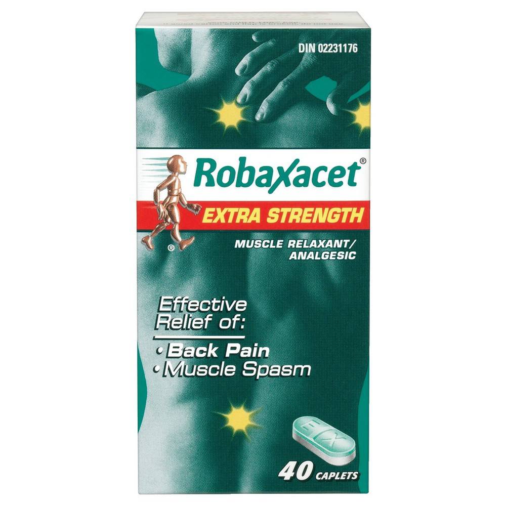 Robaxacet Extra Strength Muscle Relaxant Caplets (30 g)