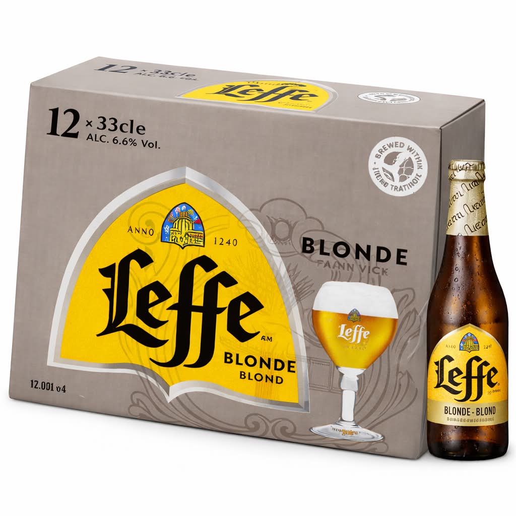 LEFFE PACK 12*33 CL / 6,6%