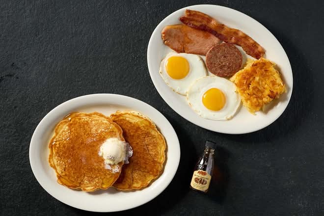 Grandma's Sampler Pancake Breakfast