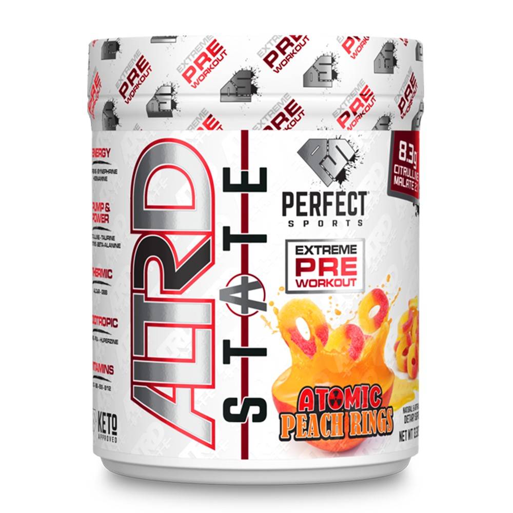 Perfect Sports Altrd Pre Workout Atomic Peach Rings (384 g)