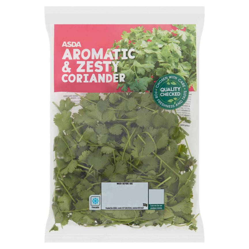 Asda Aromatic & Zesty Coriander 30g