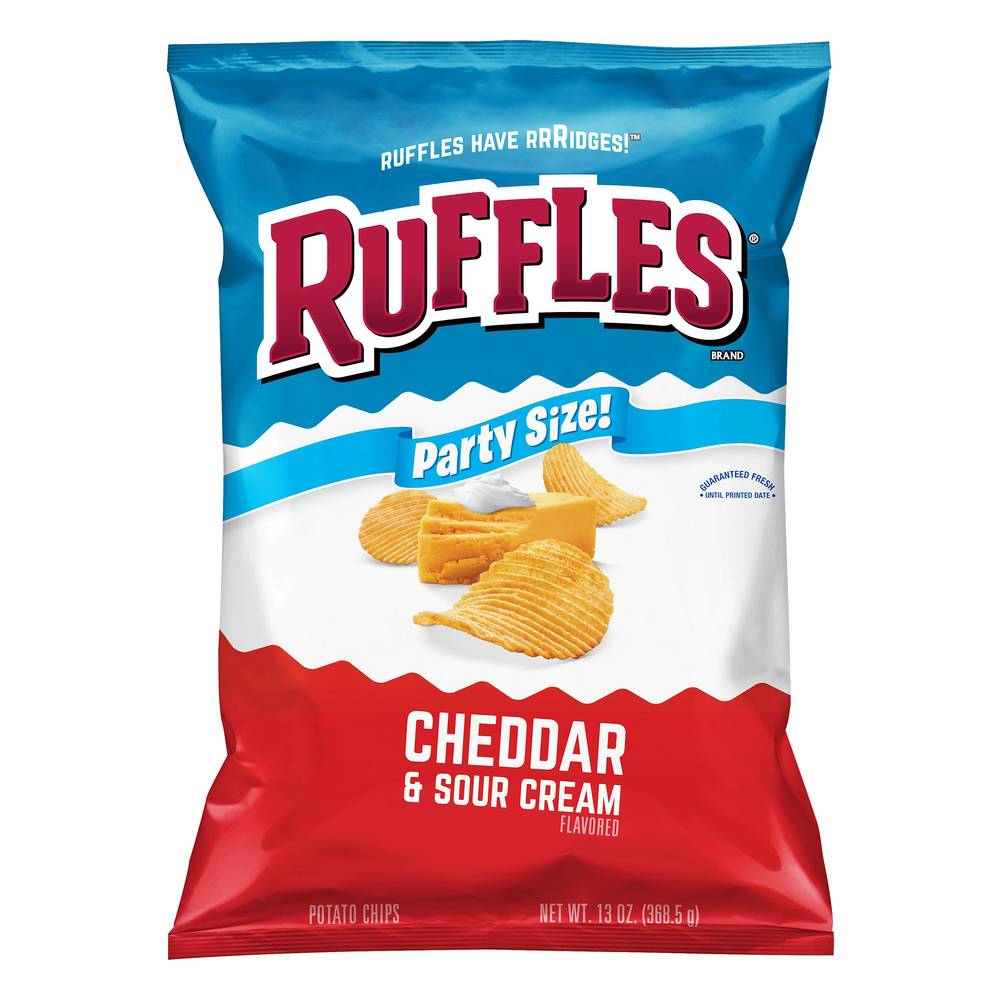 Ruffles Potato Chips (cheddar & sour cream)