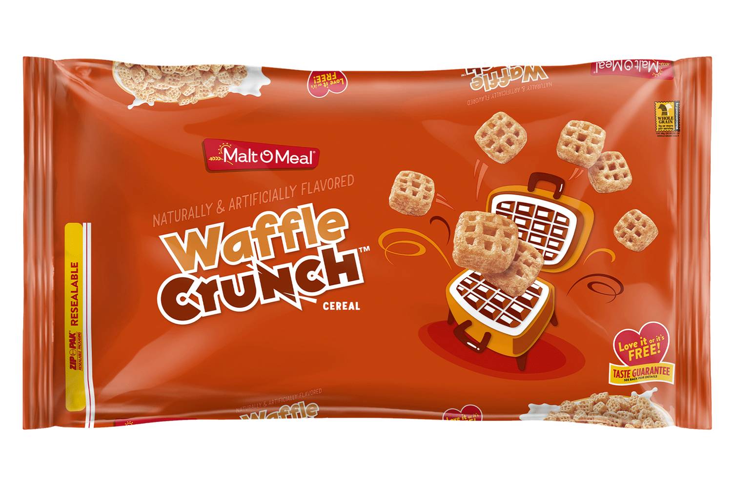 Malt O Meal Waffle Crunch Cereal