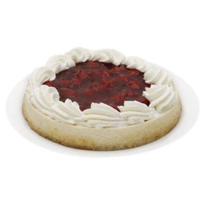 Cherry Topped Cheesecake 7 Inch - Each