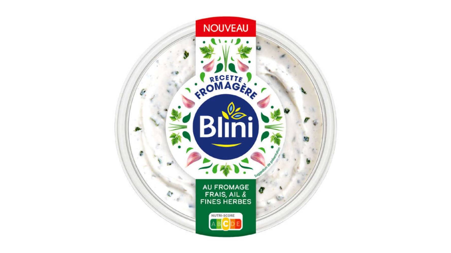 Blini - Recette fromagère (fromage frais - ail - fines herbes)