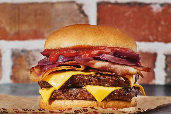 ❤ 🍔 🇫🇷 🥓 Double Bacon Cheeseburger