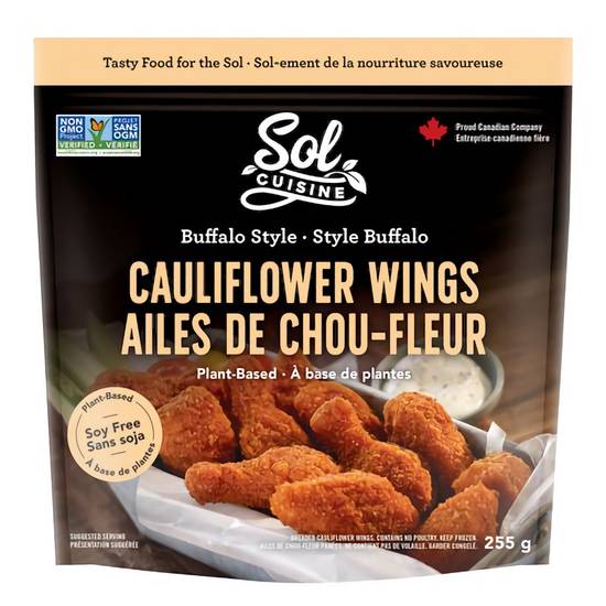 Sol cuisine sol cuisine ailes de chou-fleur style buffalo - cauliflower buffalo style wings (255 g)
