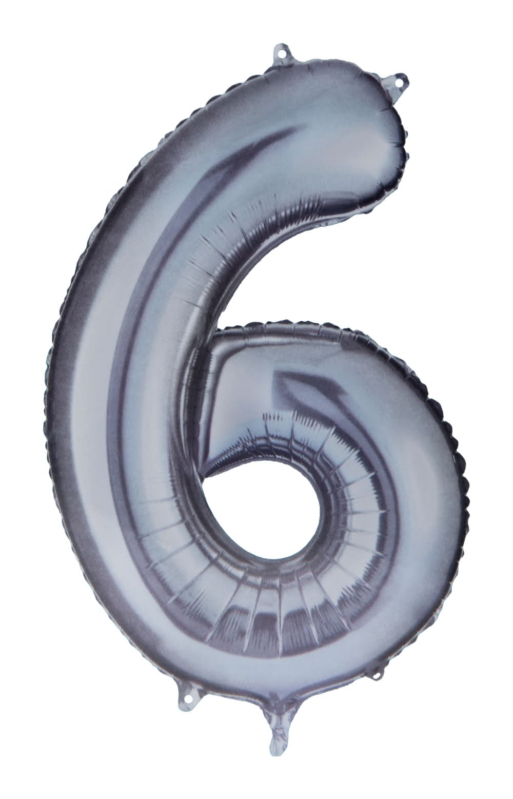 INFLATED Foil Number Balloon 34in 6