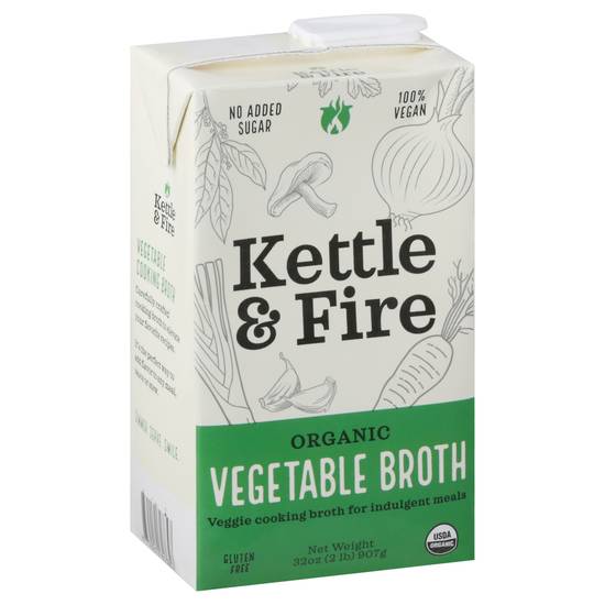 Kettle & Fire Organic Broth (vegetable)