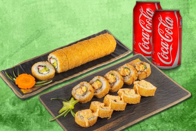 Sushi Tampi Roll + Empanizado + 2 Refrescos