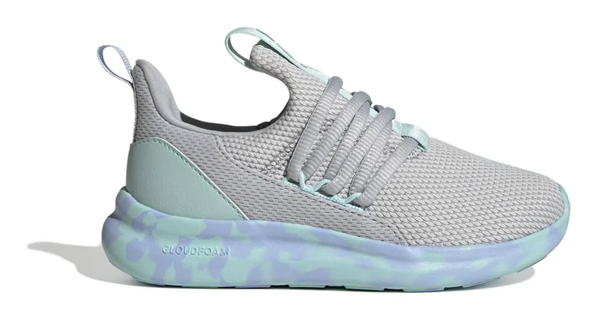 adidas gazelle silver green womens adidas Men's Lite Racer Adapt 5.0 Shoes, Size 7, White/Grey main image 0