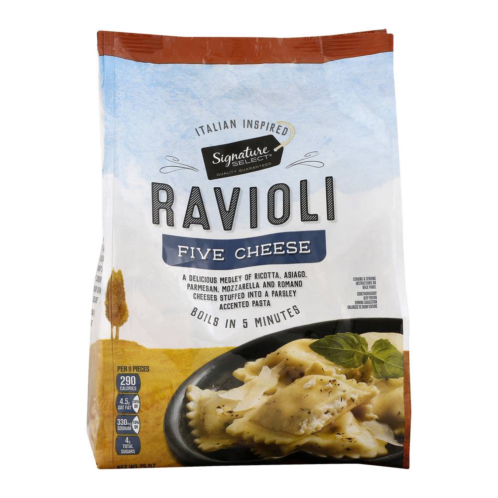 Signature Select Five Cheese Ravioli (1.56 lbs)