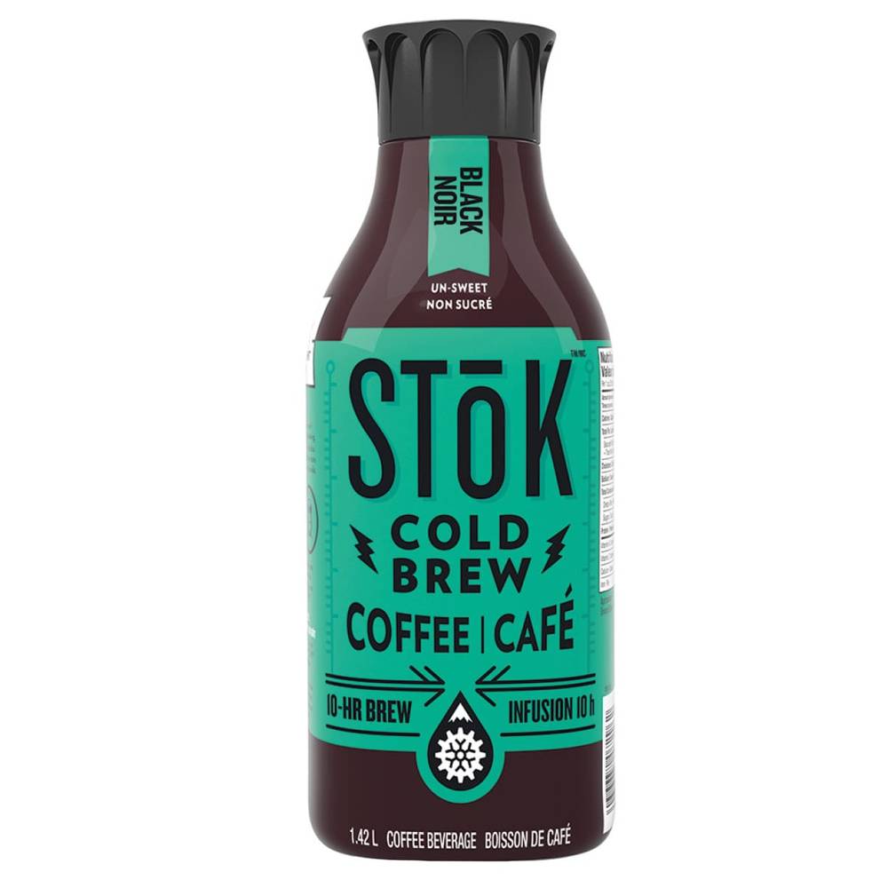 Stok Cold Brew Coffee Beverage, 2 × 1.42 L