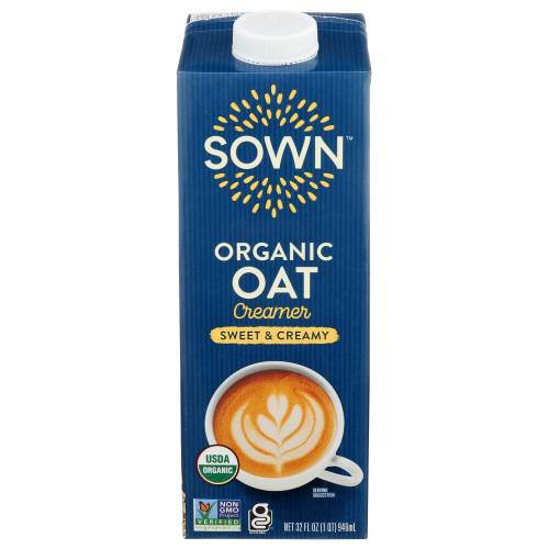 Sown Organic Sweet & Creamy Oat Creamer