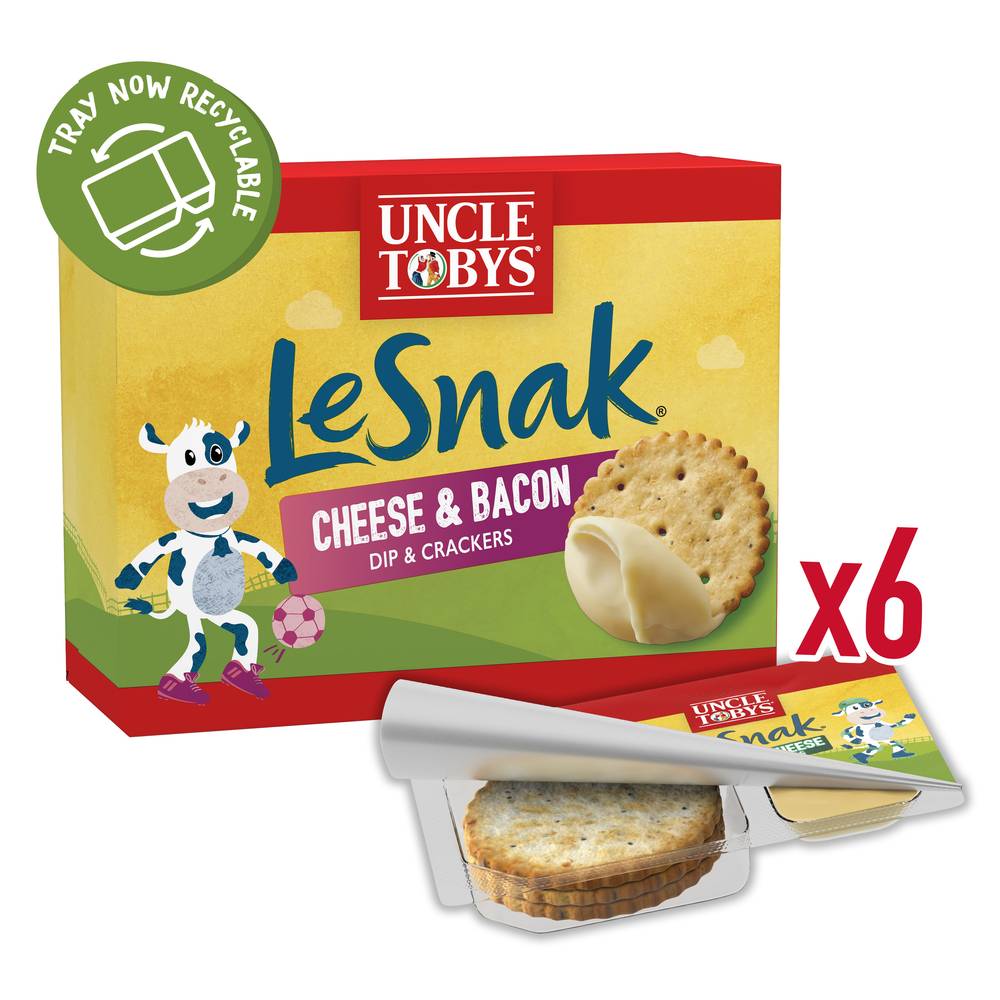 Uncle Tobys Le Snack Cheese & Bacon (48g)