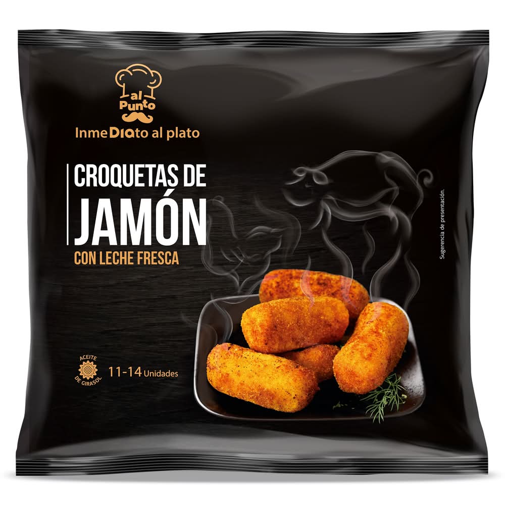 Croquetas De Jamón Al Punto Dia Bolsa 400 G