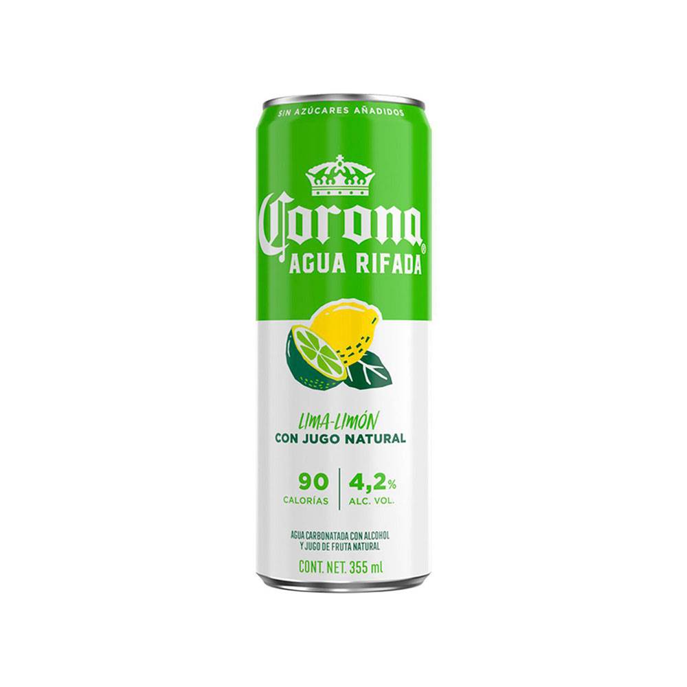 Corona rifadita sabor limón - toronja (botella 210 ml)