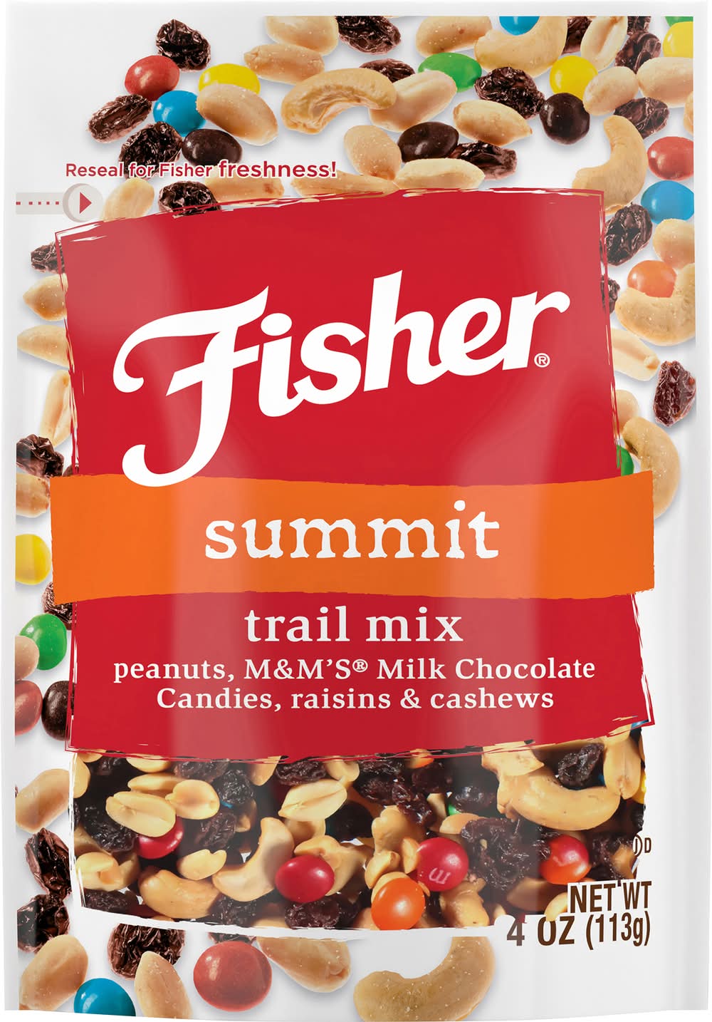 Fisher Summit Trail Mix With M&Ms (4 oz)