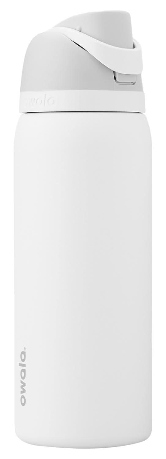 Owala Freesip 40 Fl. Oz. Shy Marshmallow Bpa Free Water Bottle With Spout Lid