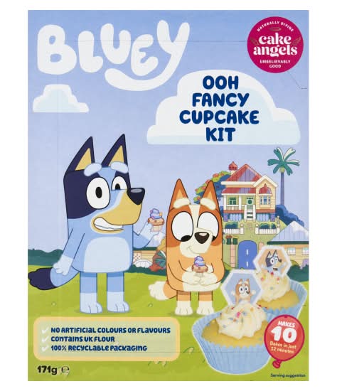 Cake Angels Bluey Ooh Fancy Cupcake Kit (171g)