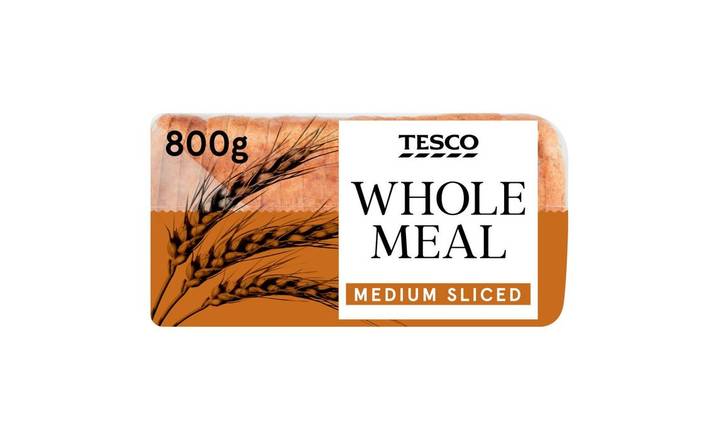 Tesco Wholemeal Medium 800g Bread Loaf (401686) 
