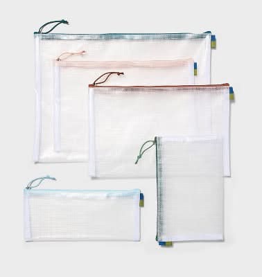 Open Story Toiletry Set, Clear (5 ct)