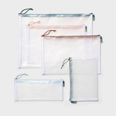 Open Story Toiletry Set, Clear (5 ct)