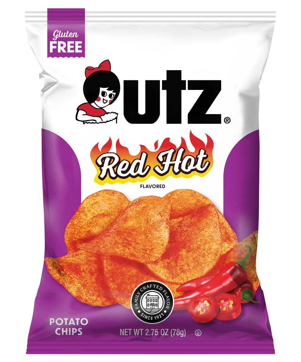 Utz Gluten Free Red Hot Potato Chips (2.75 oz)