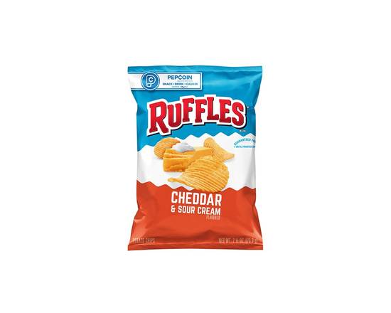 Order Ruffles Sour Cream and Cheddar 2.62oz food online from Chevron Extramile store, Antioch on bringmethat.com