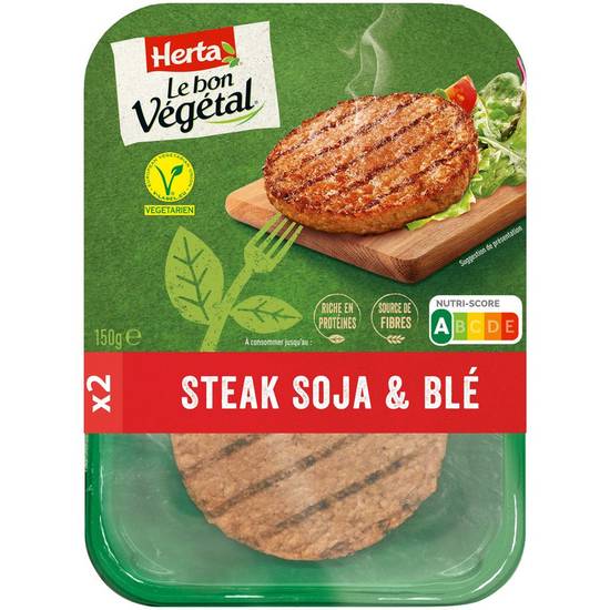 Steak soja et blé Le bon vegetal 150g