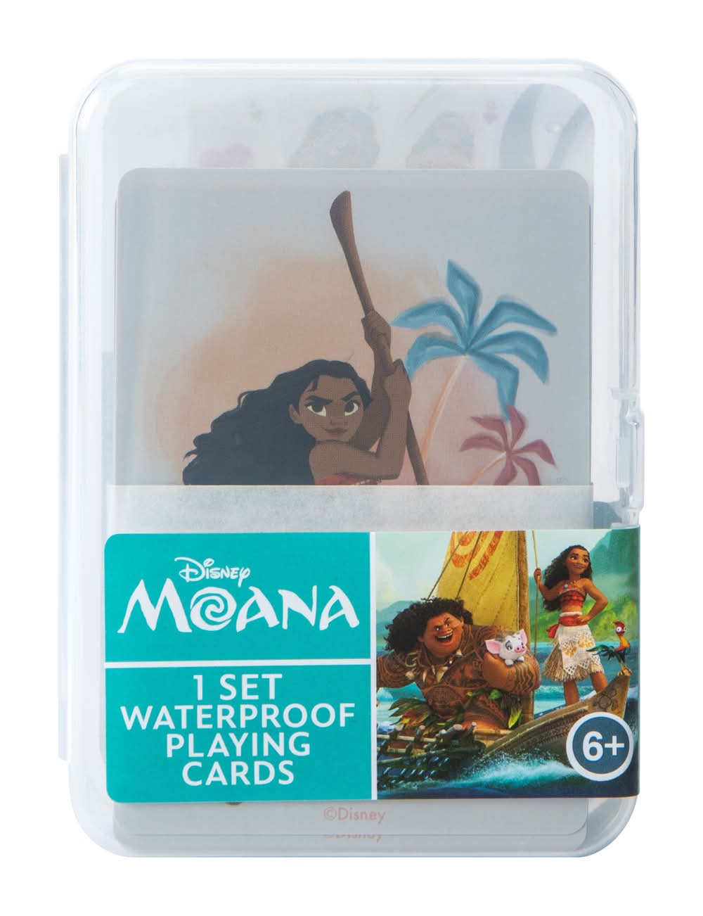 Disney Moana Waterproof Playing Cards 1 Set Moana