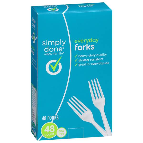 Simply Done Everyday Forks (48 ct)