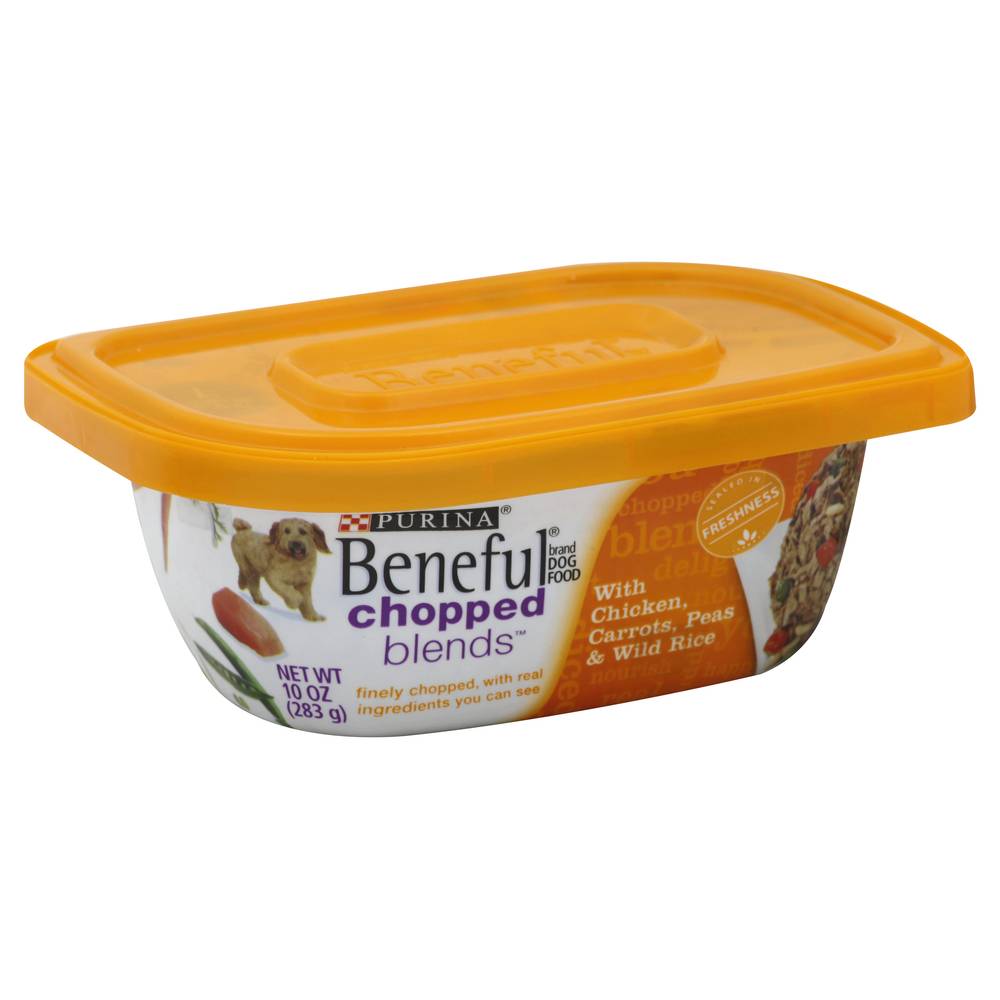 Beneful Chopped Blends With Chicken High Protein Wet Dog Food Gravy (10 oz)