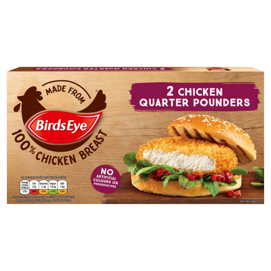 Birds Eye Chicken Quarter Pounders (227g)