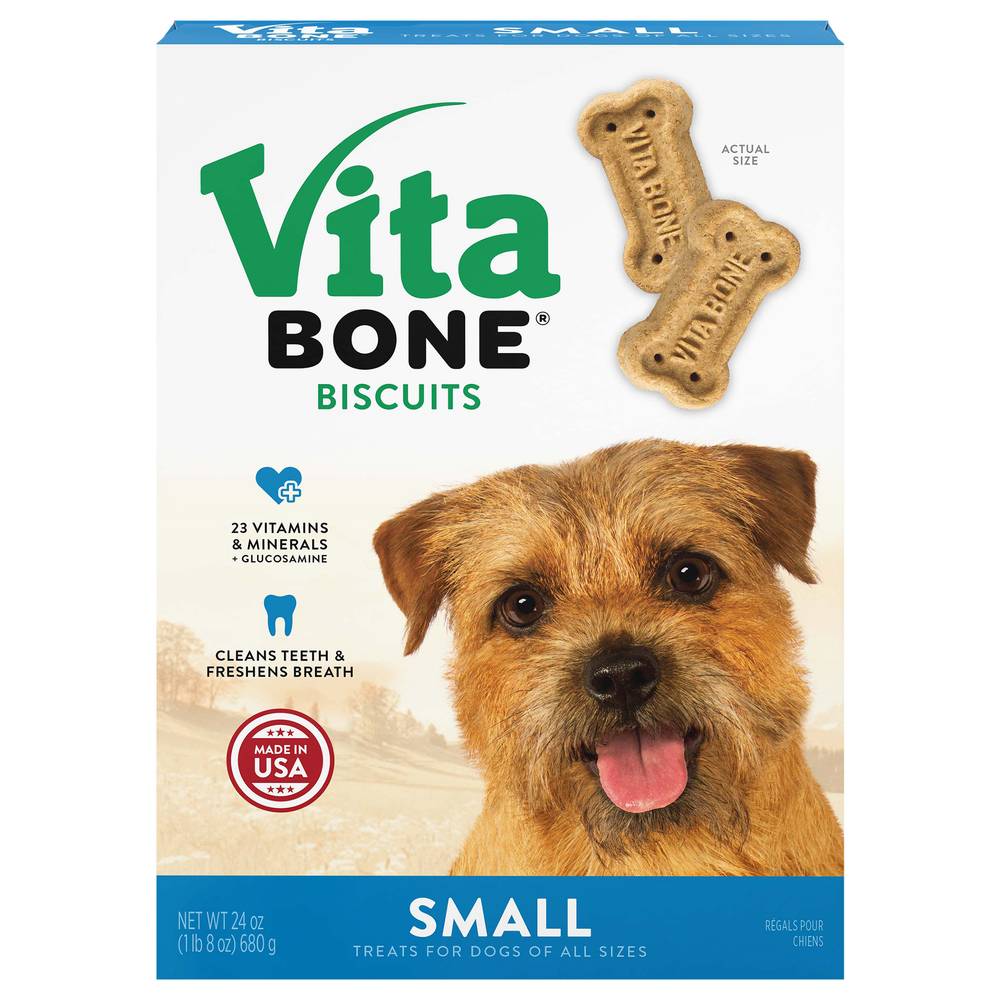 Vita Bone Biscuits Treats For Dogs (24 oz)
