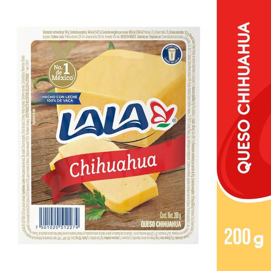 Lala queso chihuahua (resellable 200 g)