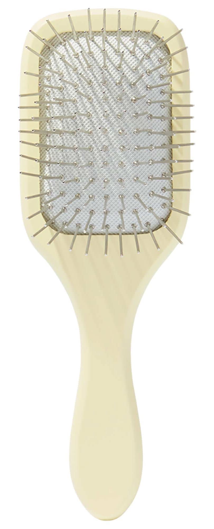 Mane Mini Ready or Knot Detangling Paddle Hair Brush Mini Size Yellow