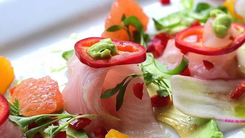 Hamachi Crudo