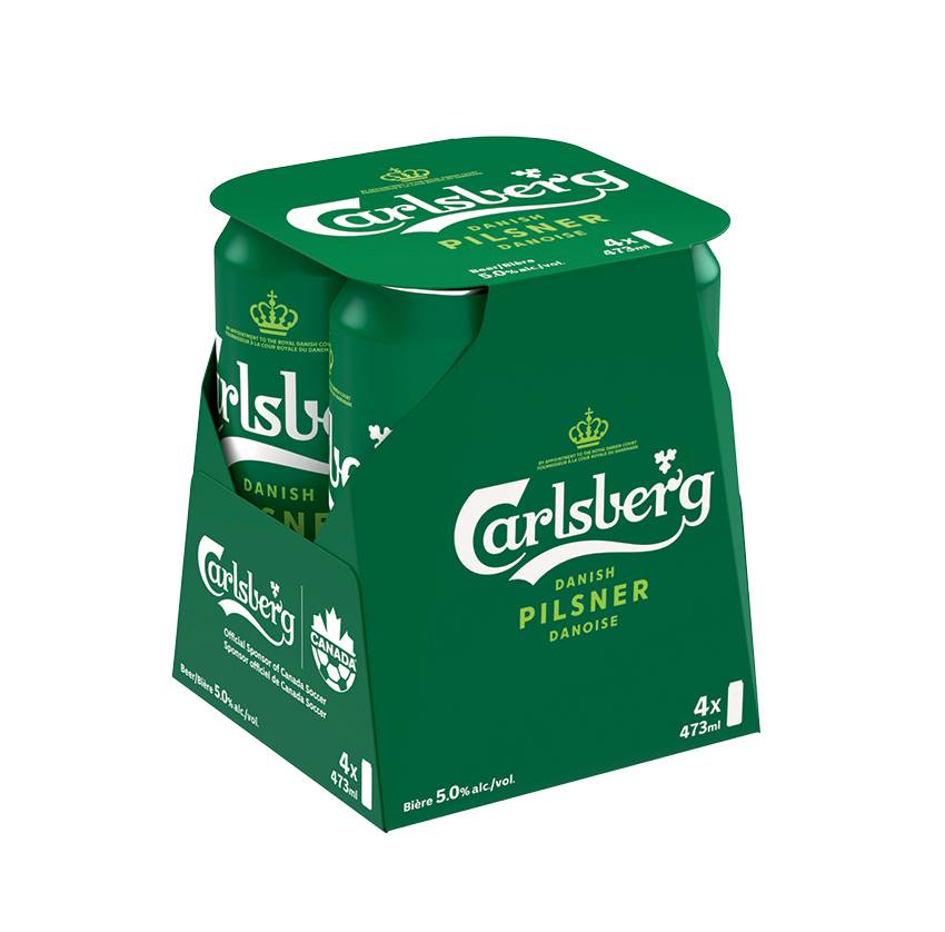 Carlsberg Pilsner  (4 Cans, 473ml)